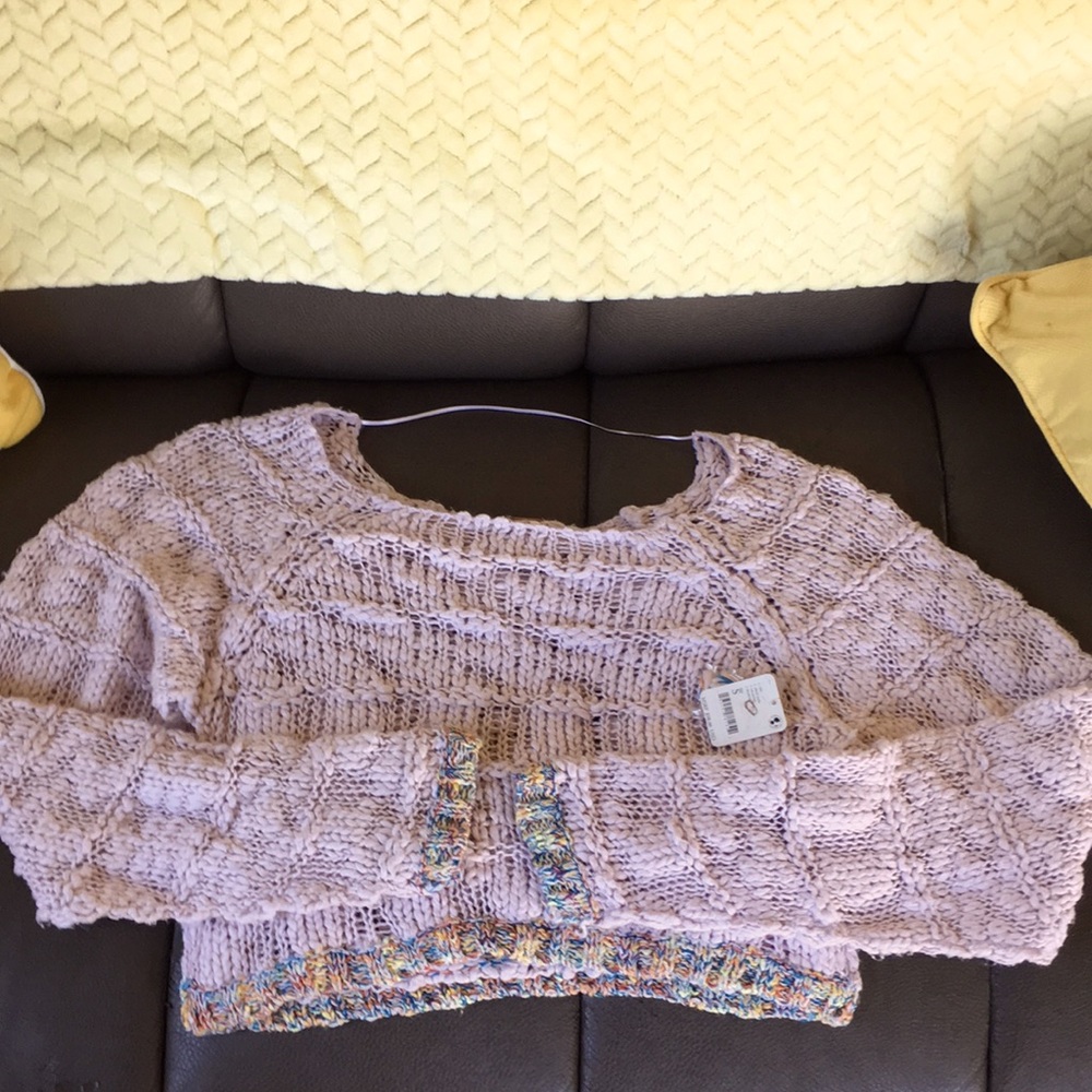 Free people knit sweater